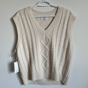 Aritzia Wilfred Shira Sweater Vest